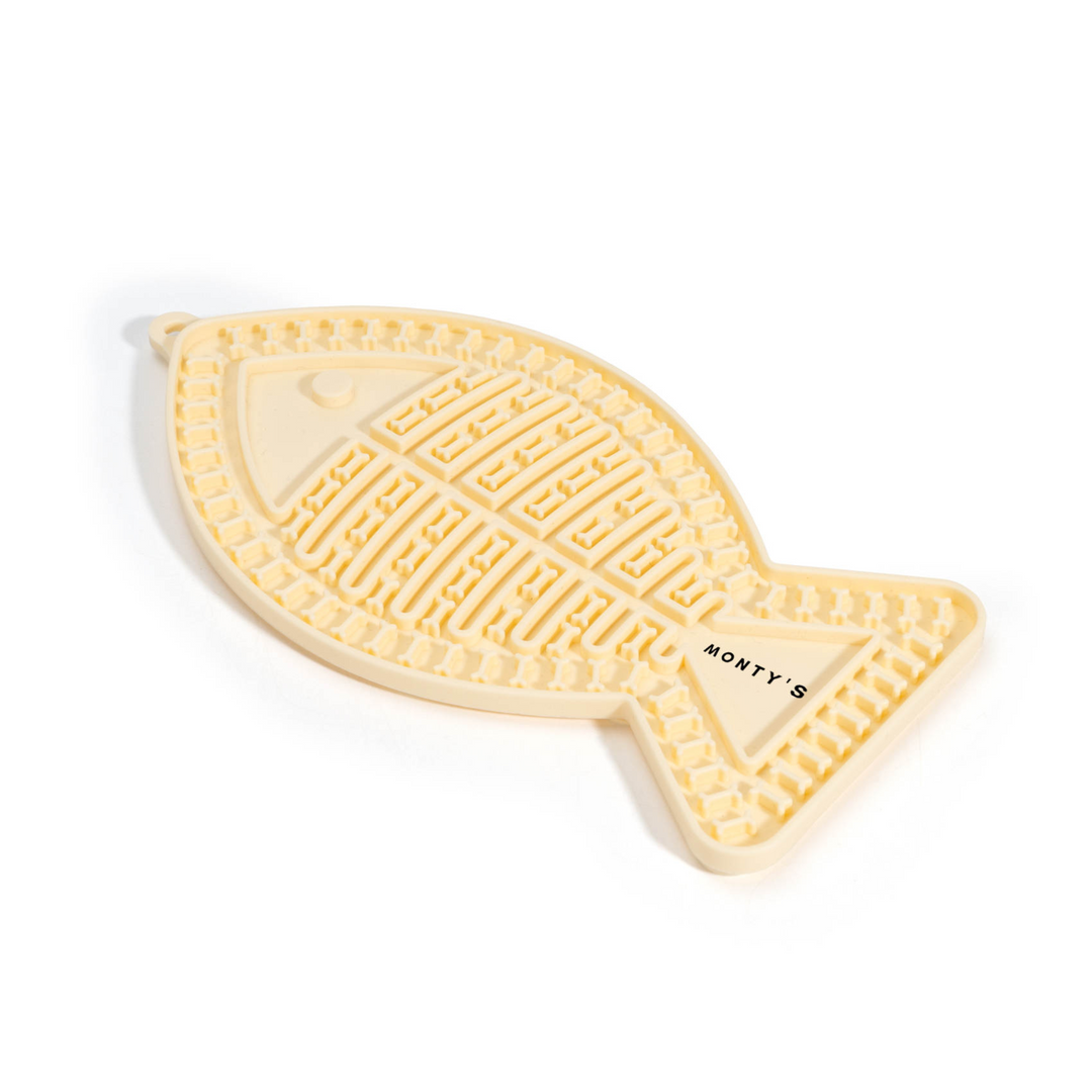 Tapis à lécher à alimentation lente