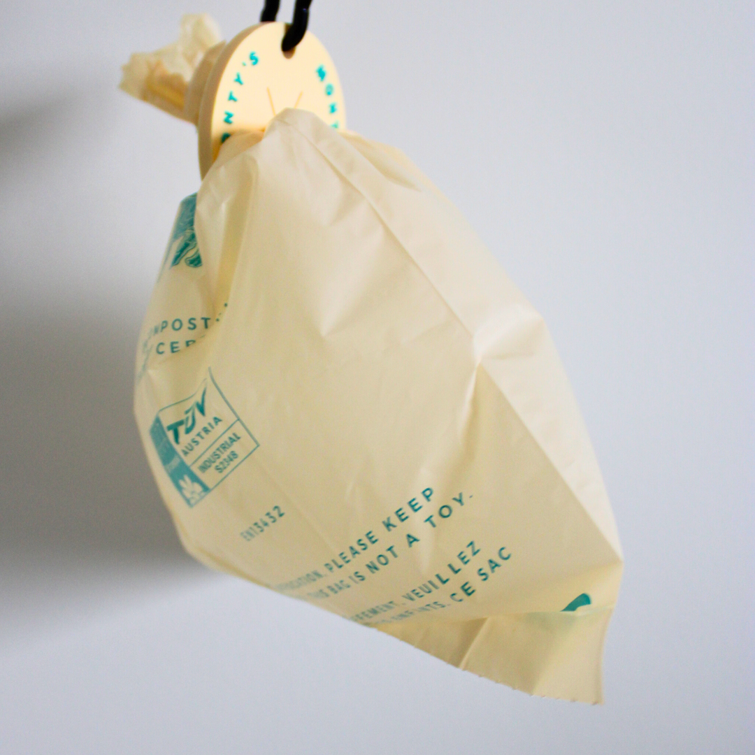 Support de sac à crottes en silicone