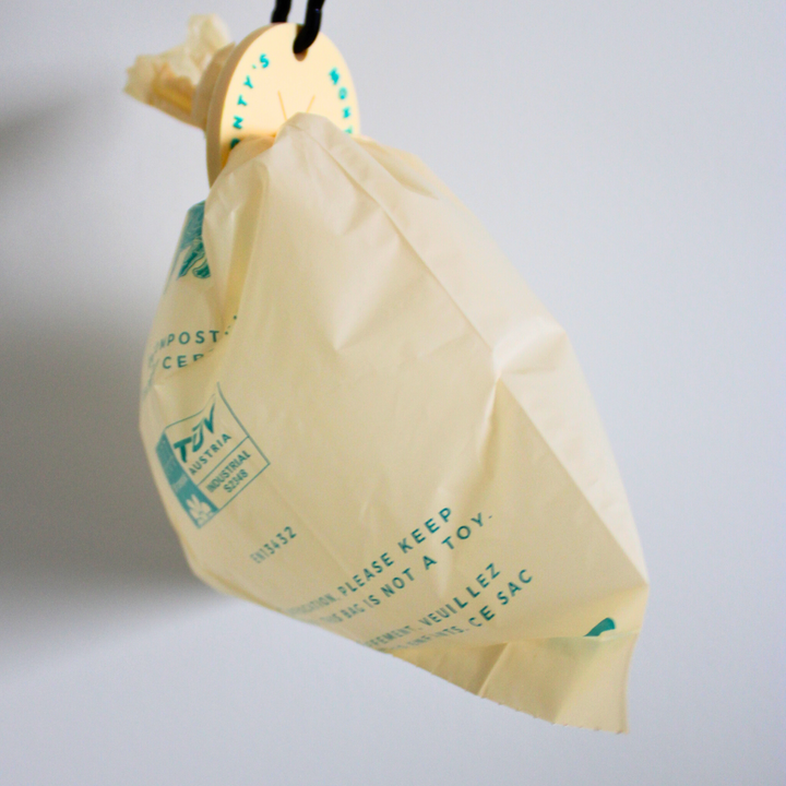Support de sac à crottes en silicone