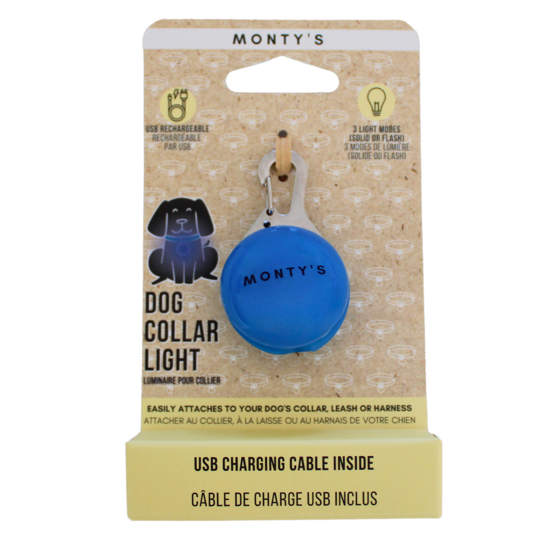 Collier lumineux pour chien - Rechargeable par USB