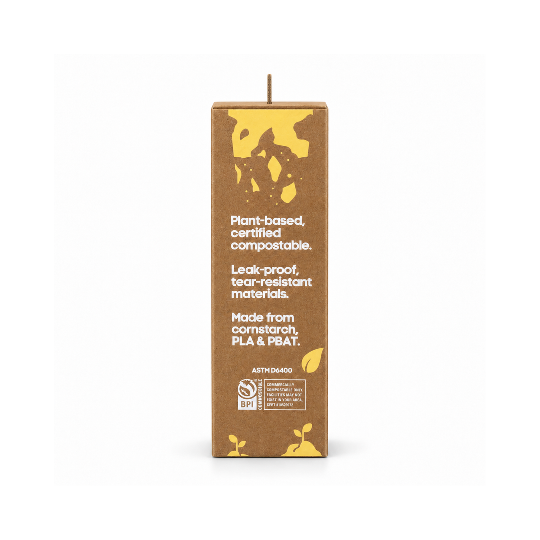 Tear & Go Compostable Dog Poop Bags (200 Bags)