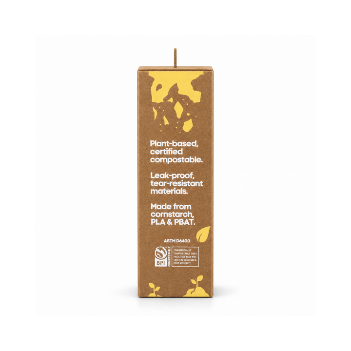 Tear & Go Compostable Dog Poop Bags (200 Bags)