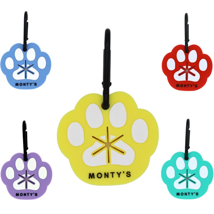 Hands-Free Paw Silicone Used Poop Bag Holder