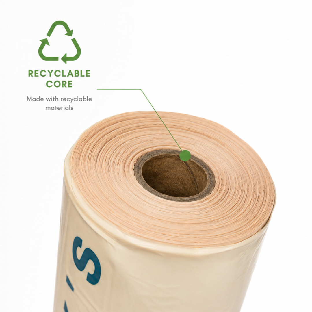 Grab & Go Compostable Dog Poop Bag Roll (8” x 13”) - 200 Bag Count