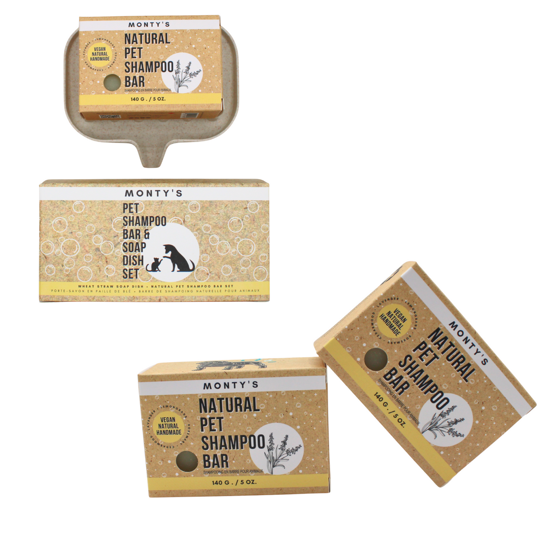 Shampoo Bar + Free Shampoo Bar and Soap Dish Set