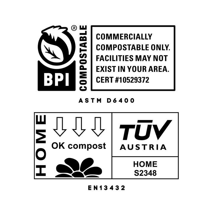 Tear & Go Compostable Dog Poop Bags (8” x 13”) - 200 Bag Count