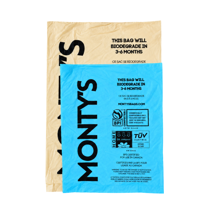 20 Bag Small Compostable Dog Poop Refill Rolls (160 Bags)