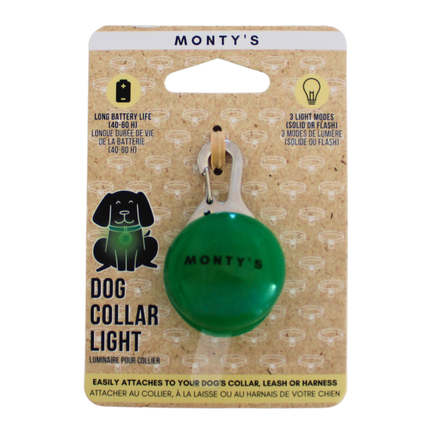 Dog Collar Light - Battery Powered