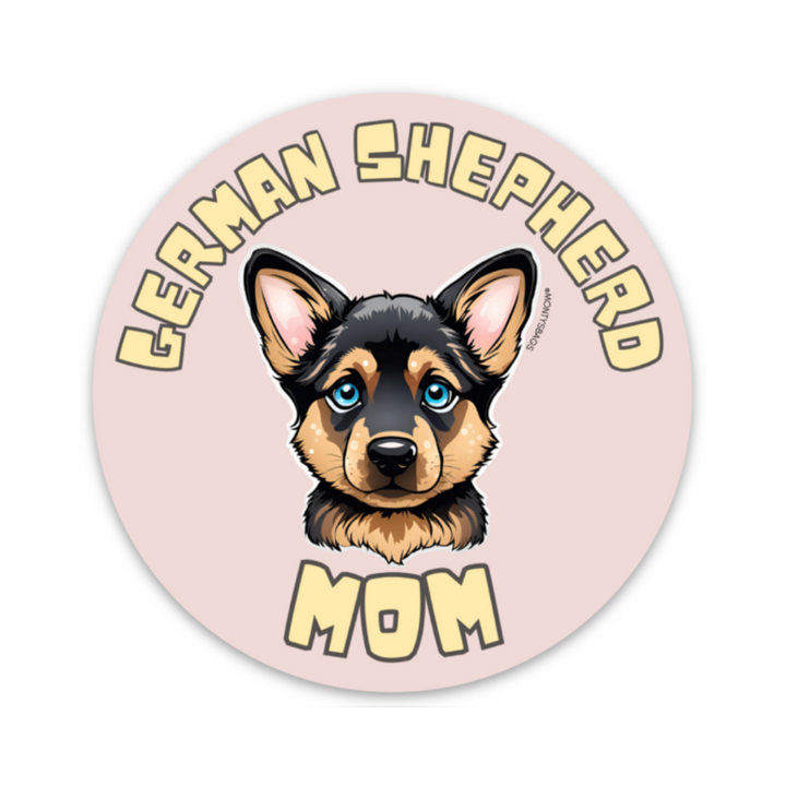 Dog Mom Breed Sticker Collection