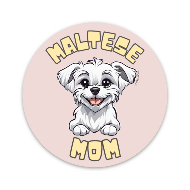 Dog Mom Breed Sticker Collection